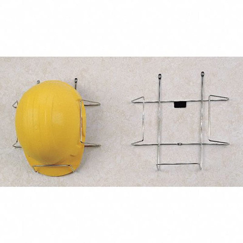Attisstore Hard Hat Holder Hard Hat Storage Rack Wall Mounted, Gray - Image 2